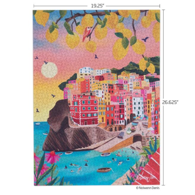 WerkShoppe 1000 Pc Puzzle – Cinque Terre - Image 3