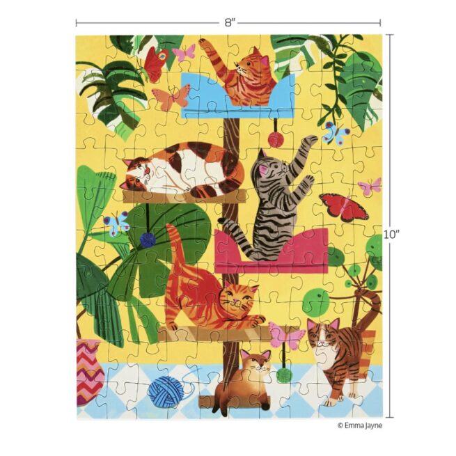 WerkShoppe Snax 100 Pc Puzzle – Cat Tree - Image 3