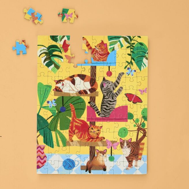WerkShoppe Snax 100 Pc Puzzle – Cat Tree - Image 4