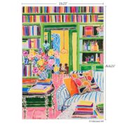 WerkShoppe 1000Pc Puzzle - Books & Bouquet - Image 2