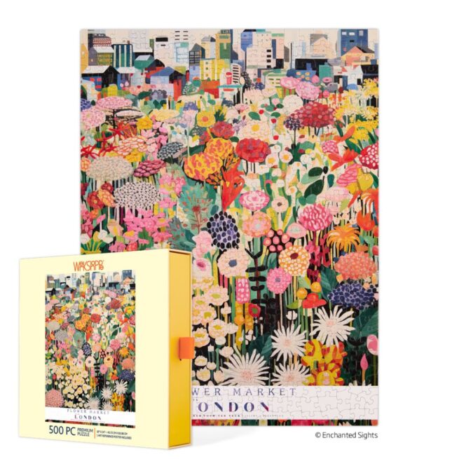 WerkShoppe 500 Pc Puzzle – London Flower Market