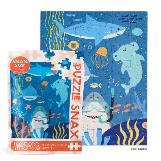 WerkShoppe Snax 48 Pc Puzzle – Shark Tank