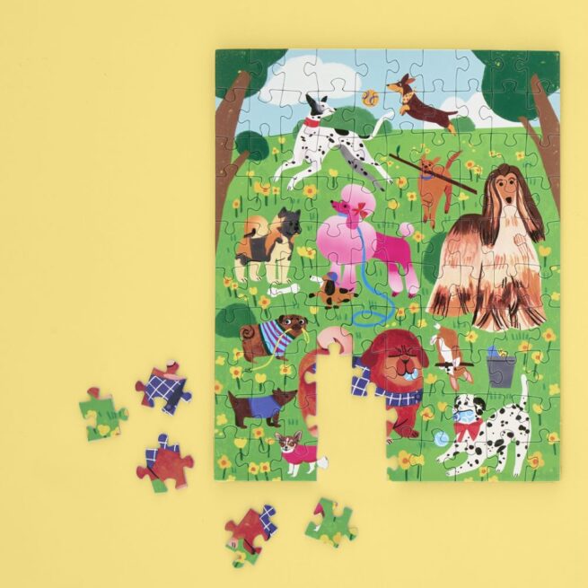 WerkShoppe Snax 100 Pc Puzzle – Puppy Park - Image 4