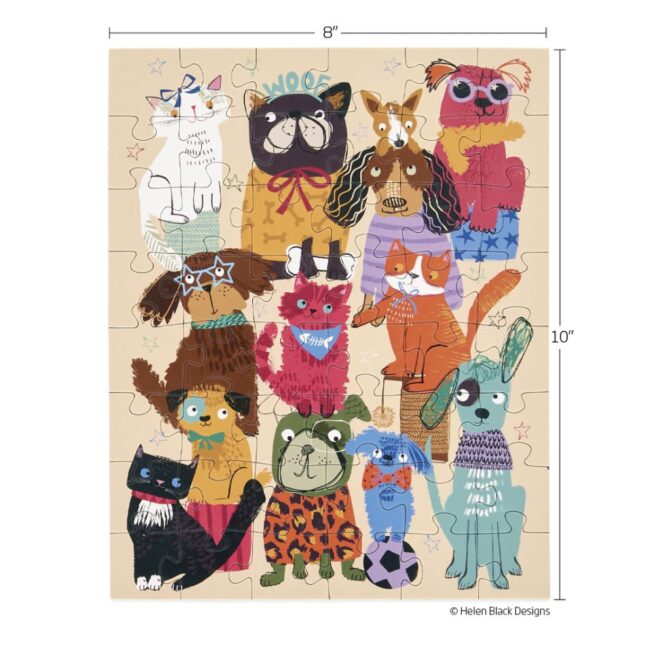 WerkShoppe Snax 48 Pc Puzzle – Fur Babies - Image 3