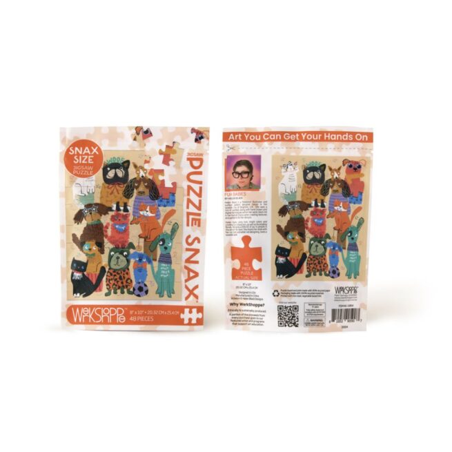 WerkShoppe Snax 48 Pc Puzzle – Fur Babies - Image 2