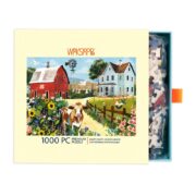 WerkShoppe 1000Pc Puzzle - Wildflower Farm - Image 3