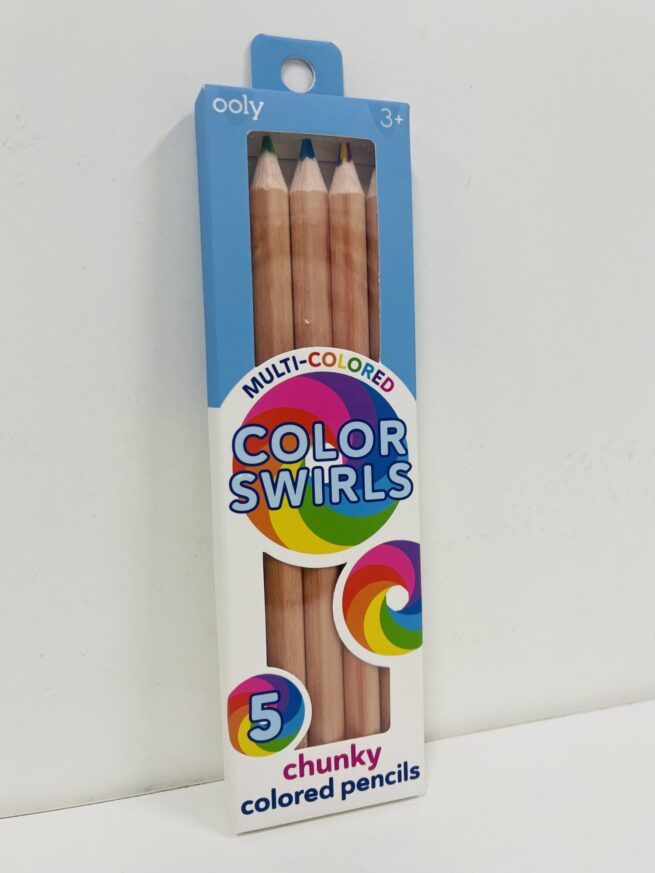 Ooly Pencils - Colour Swirls Multi Coloured/5